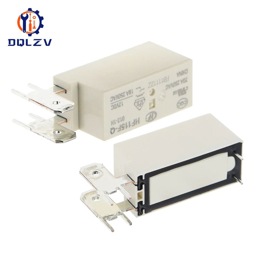 1PCS New HF115F-Q-005-1H HF115F-Q-012-1H HF115F-Q-024-1H HF115F-Q-048-1H HF115F Q 012 024 1H 5V 12V 24V 48V Power Relay