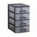 Large 4-tier Black