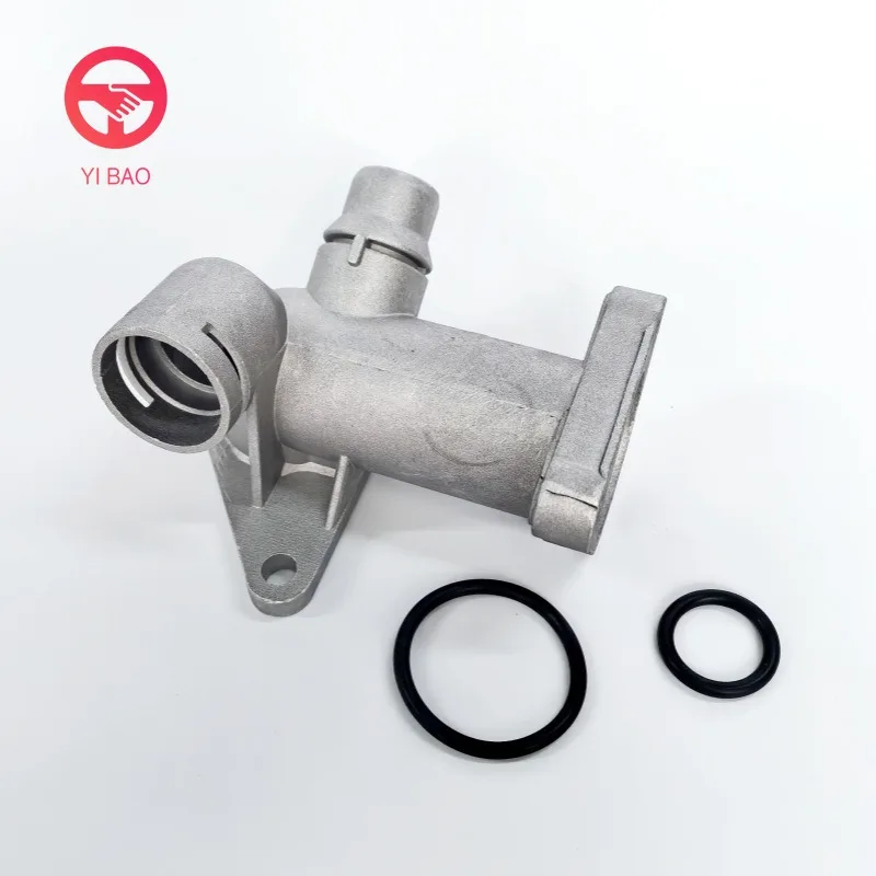 058 121 132 Cooling Radiator Coolant Hose Connector Water Outlet Flange Pipe For VW Passat B5 Audi A4 1.8T 058121132C 058121132A