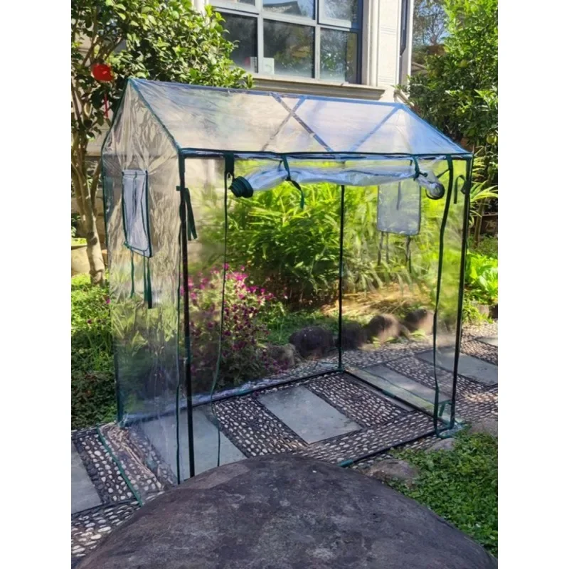 Durable and Weather-resistant Plant Greenhouse for Year-round Gardening and Wildlife Protection