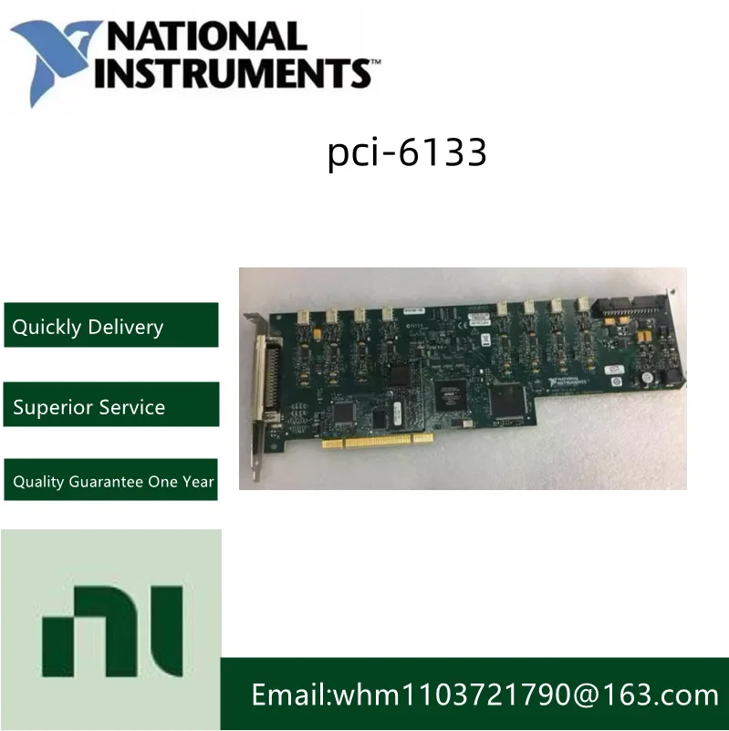 

NI PCI-6133 14-битный, 2,5 MS/s/канальный, одночасовой многофункциональный DAQ