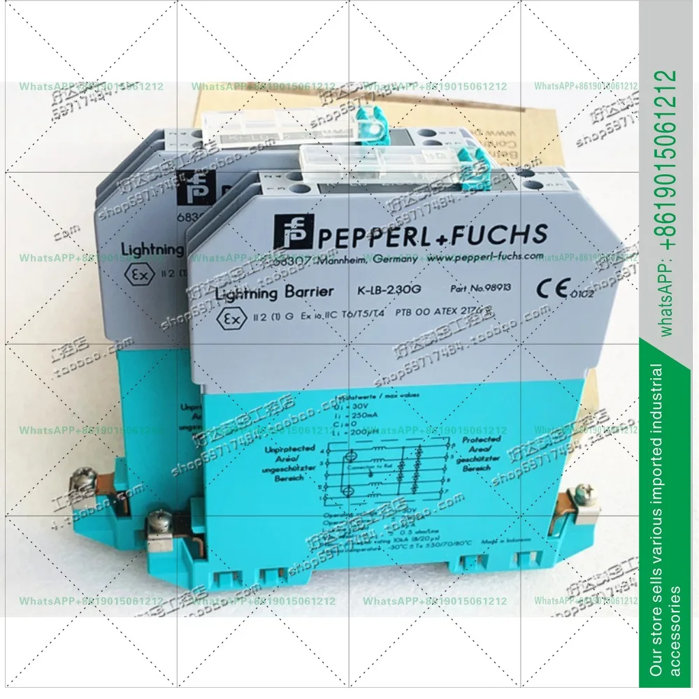 Original P + F Pepperl + Fuchs Safety Module K-LB-2.30G K-LB-2.3OG Item Number 98913