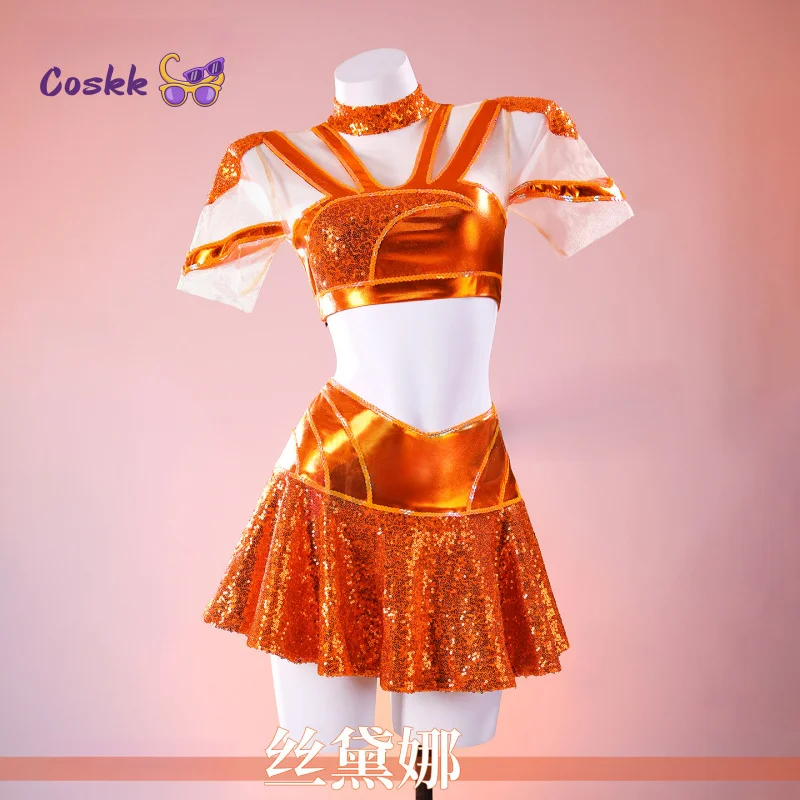 

Новое аниме ‌ Костюмы для косплея Стеллы, карнавальная праздничная униформа, женская одежда для ролевых игр на Хэллоуин и Рождество