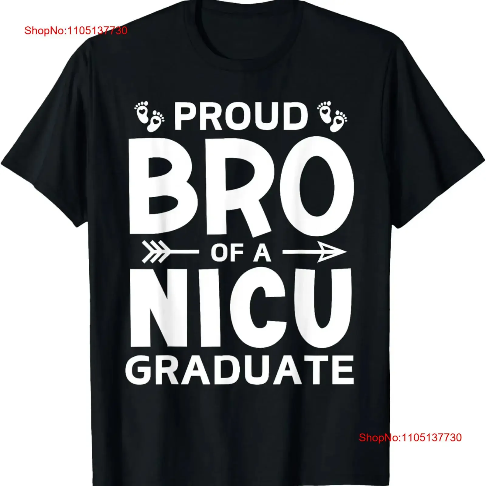 Proud Brother of A NICU Graduate Micro Preemie Birth Sibling T Shirt  vintage Washed fashion homme Slightly Soft Unisex