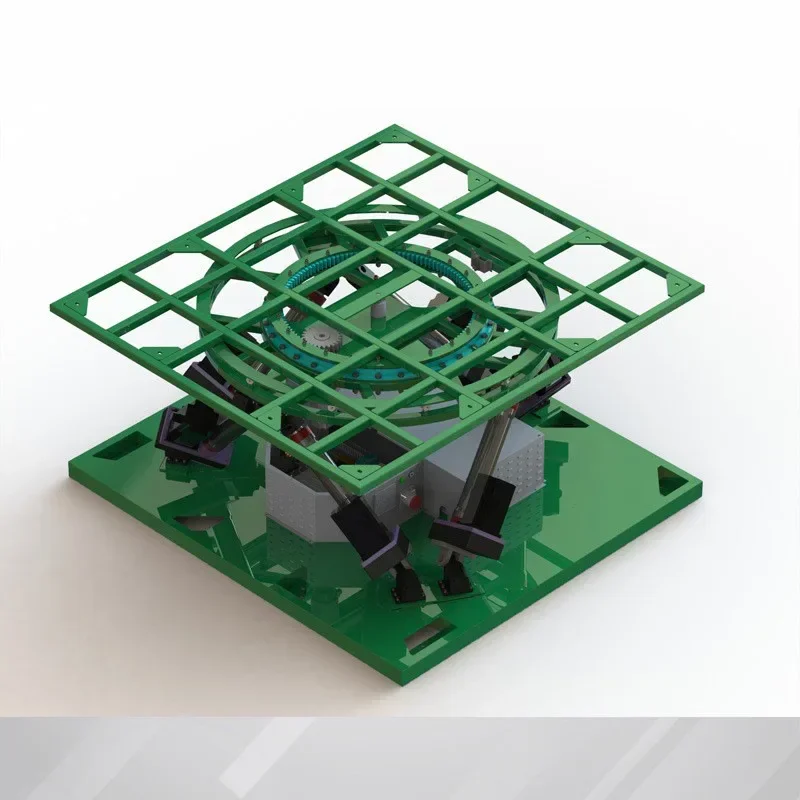 Simulation eines Fahrerlebens eines rotierenden Elektroflugens