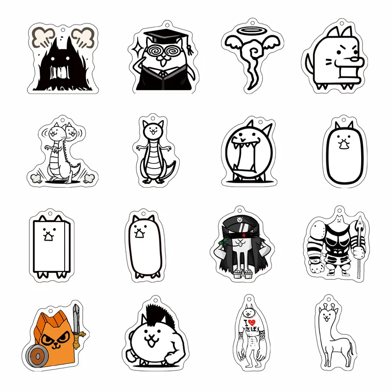 The Battle Cats CUTE KEYCHAIN  брелок на сумку