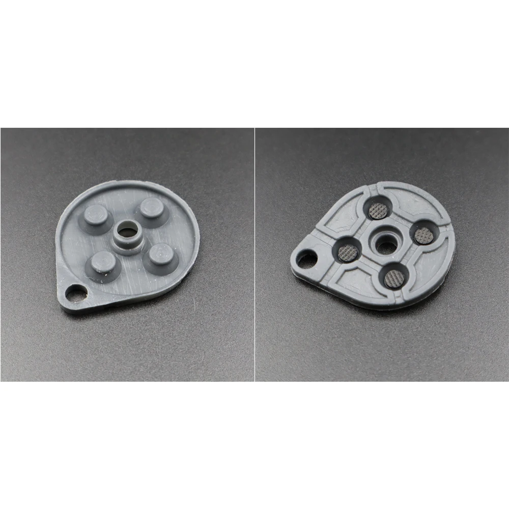 1 ชุดยางซิลิโคนปุ่มกาวนําไฟฟ้าปุ่ม Pad ปุ่ม D-Pad สําหรับ NGC เกม gamepad controller