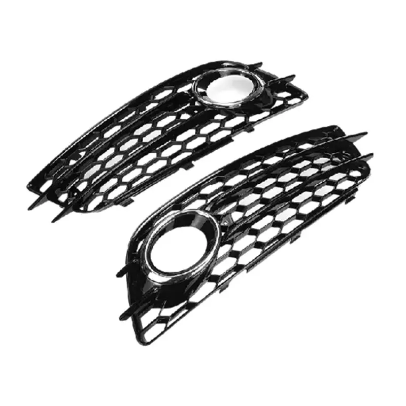 NEW HOT In Stock-Front Bumper Grille 8K0807681C 8K0807682C For Front Bumper Grille Car Front Grille Car Mesh Grille