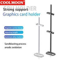 COOLMOON Graphics Card GPU Holder Support For RTX 4090 4080 4070Ti 3090Ti Video Card Bracket Desktop PC ATX Chassis Cooling Kit