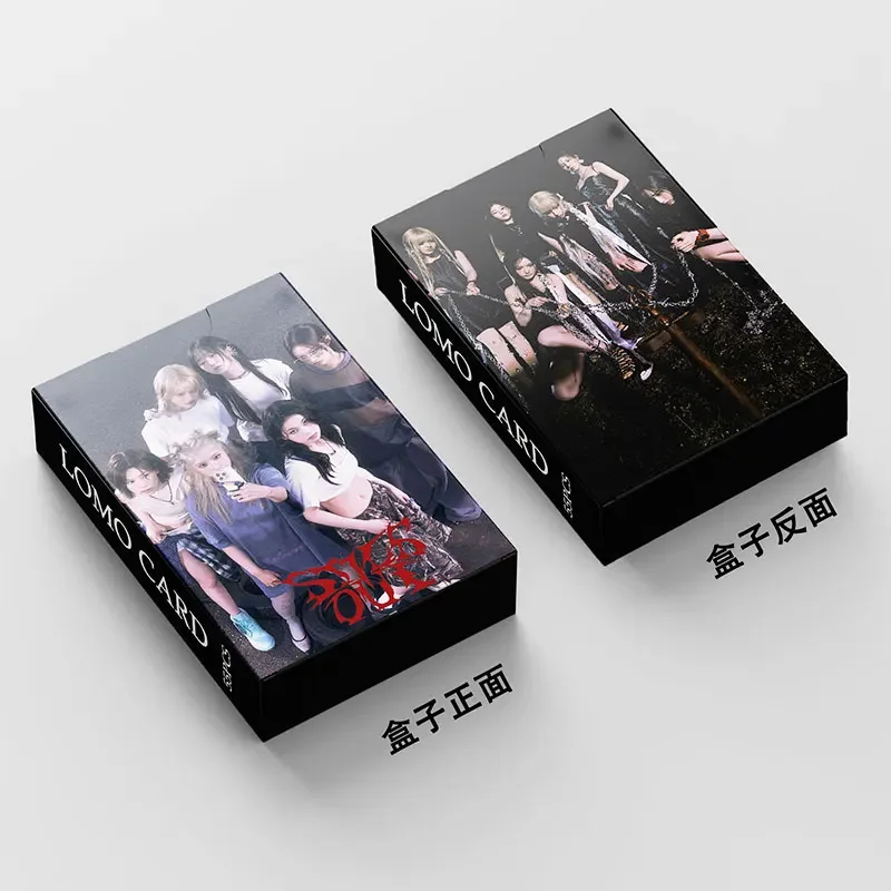 55szt Kpop Nmixx Lomo Cards 2nd EP BREAK Photocard New Album Photo Print Cards Set Fans Collection