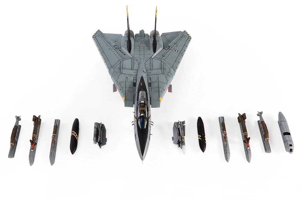 1/72 JC W USA F-14B USN VF-103 Jolly Rogers USS John F. Kennedy  2003 Finished product collection model