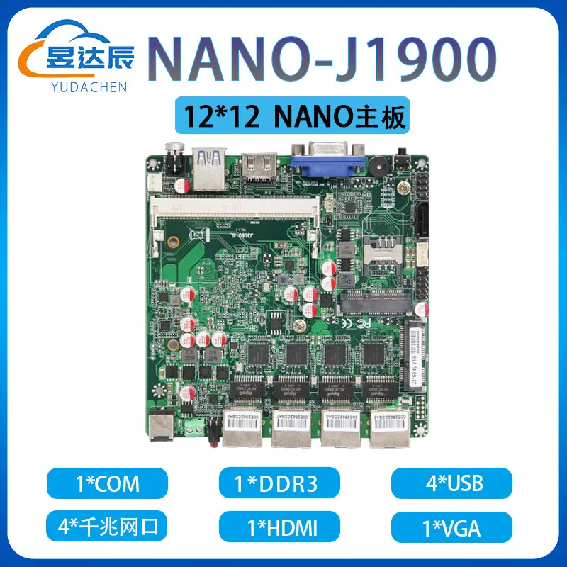 

Материнская плата NANO mini ITX J1900 J1800/управление в небольшой промышленной материнской плате N2940/N2840CPU 12x12