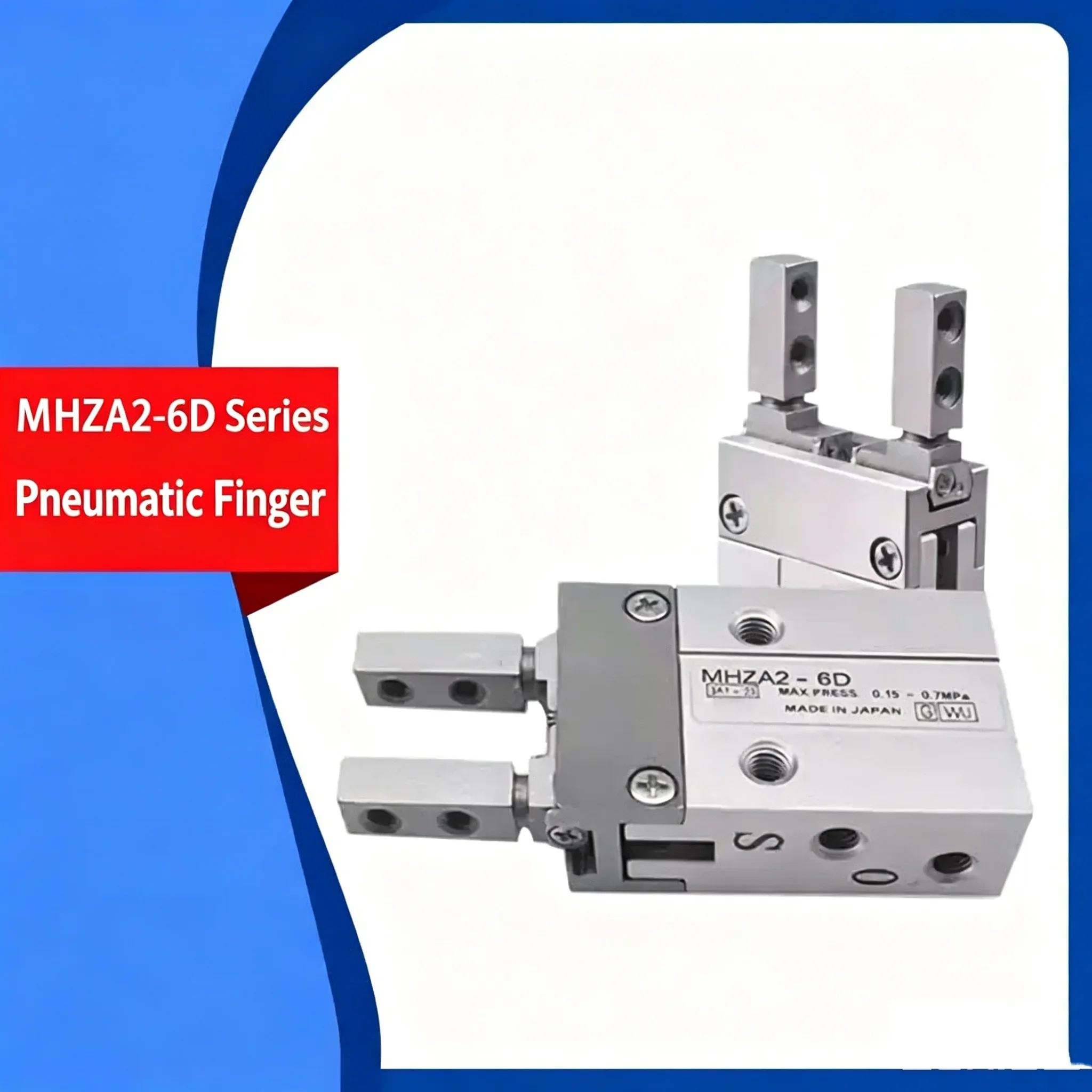 HLH MHZJ2 MHZA2 MHZAJ2 MHZJ2-6D MHZJ2-6C MHZJ2-6S Parallel Type Air Gripper with Dust Cover MHZA2-6D1 D2 D3 MHZA2-6S MHZAJ2-6D