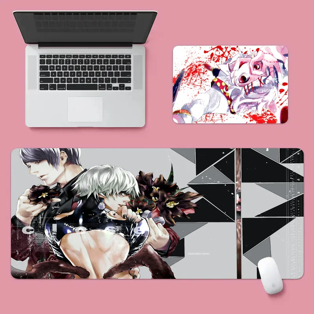 

Токийский гуль аниме, популярный прочный резиновый коврик для мыши, размер коврика для игрового плеера CSGO, настольного ПК, компьютера, ноутбука