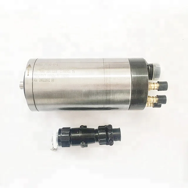 Water Cooled Spindle For Grinding Machine 1.5kw 2kw 90000RPM 80mm High Frequency Grinding Spindle