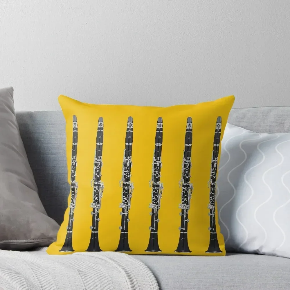 The Clarinet Licorice Stick Throw Pillow Pillowcases For Pillows Bed pillowcases Couch Pillows Pillowcase Cushion pillow