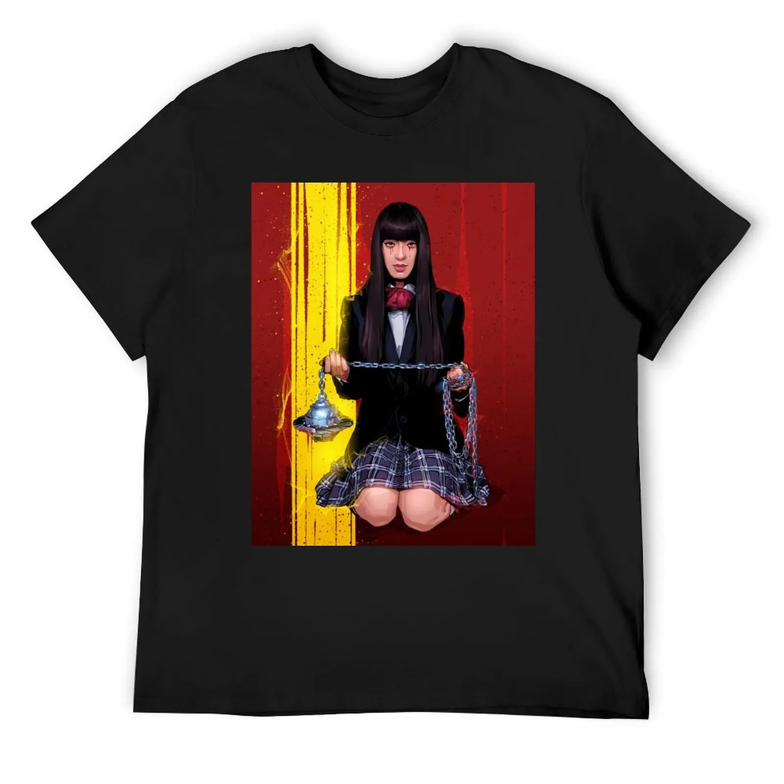 Gogo Yubari T-Shirt blue archive vintage clothes plus size tops shirts men