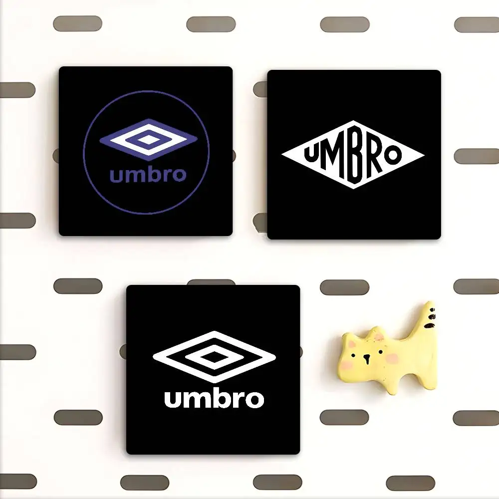 U-UMBROS Logo personalizado creativo clásico pintura imanes nevera foto mensaje decorativo