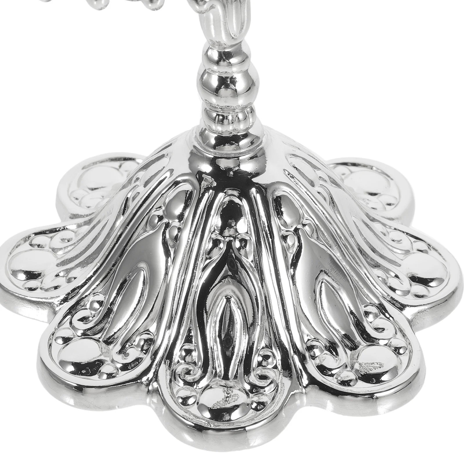 

Alloy Candlestick Table Decor Vintage Desktop Holder For Home Dining Room Office Hotel Metal Candelabrum Ornament