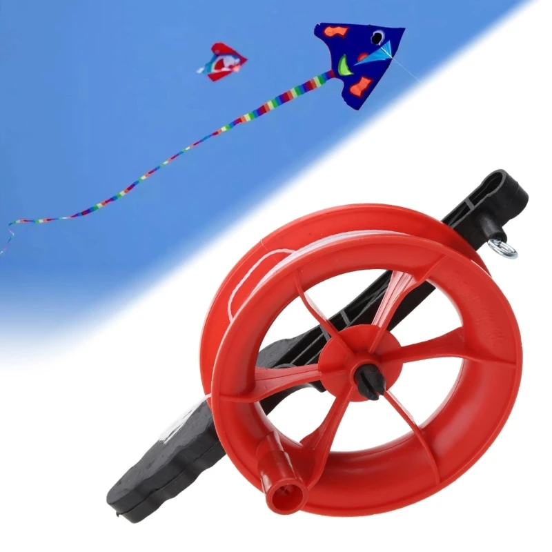 Outdoor Ball Bearing Wheel Kite Winder Tool Reel Handle Line String 60M Winder