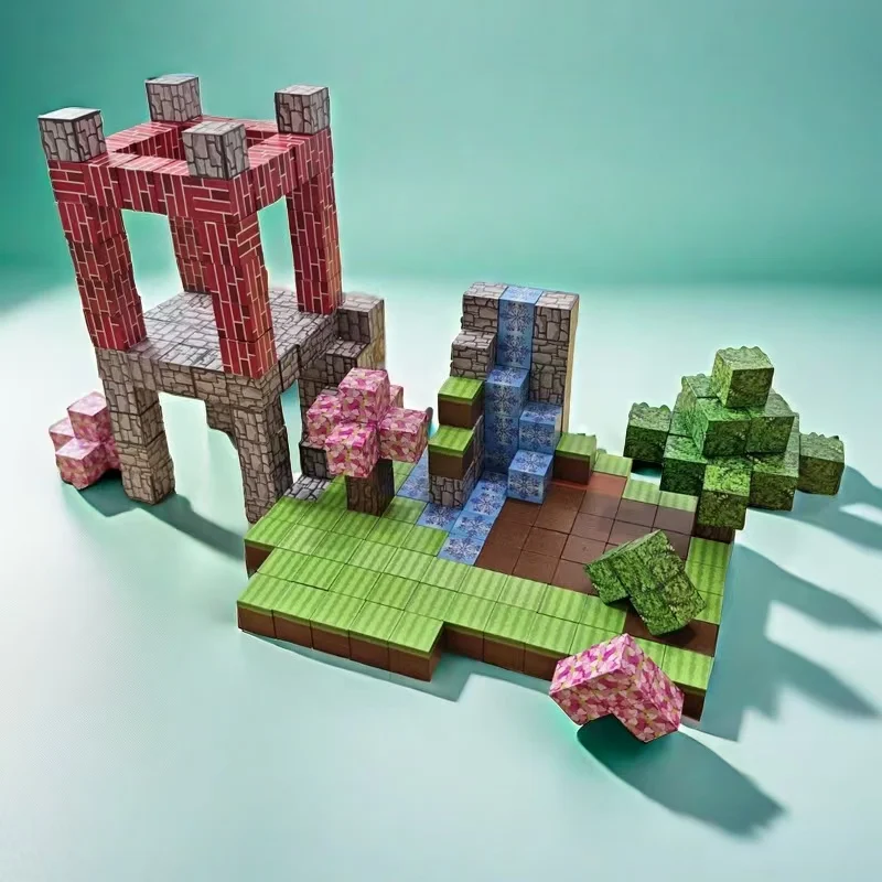 مجموعة مكعبات بناء مغناطيسية 25-200، ألعاب تعليمية مناسبة للمراهقين، هدية تعلم عيد ميلاد رائعة للشباب