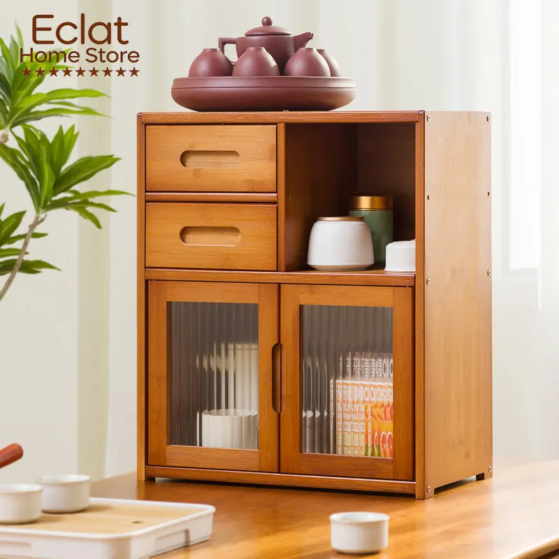 Cup holder Desktop Home table Shelf Tea set Teacup display cabinet Teapot holder Ornament Sundries storage cabinet Living room