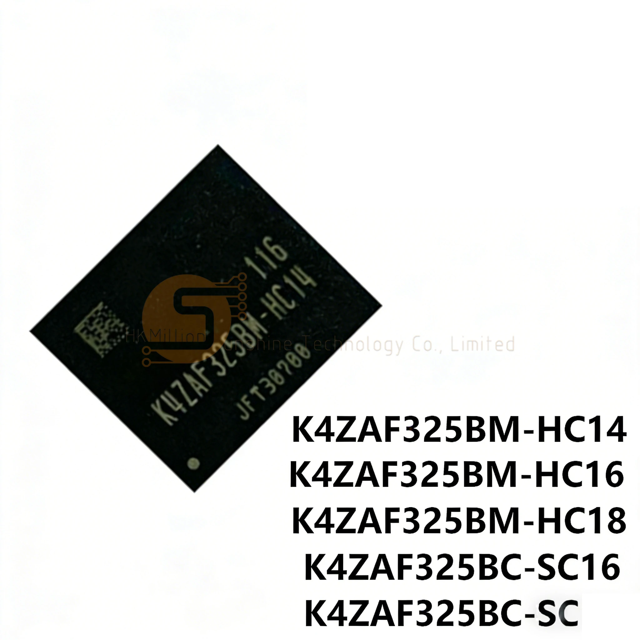 K4ZAF325BM-HC14 K4ZAF325BM-HC16K4ZAF325BM-HC18DDR6 Memory Chip