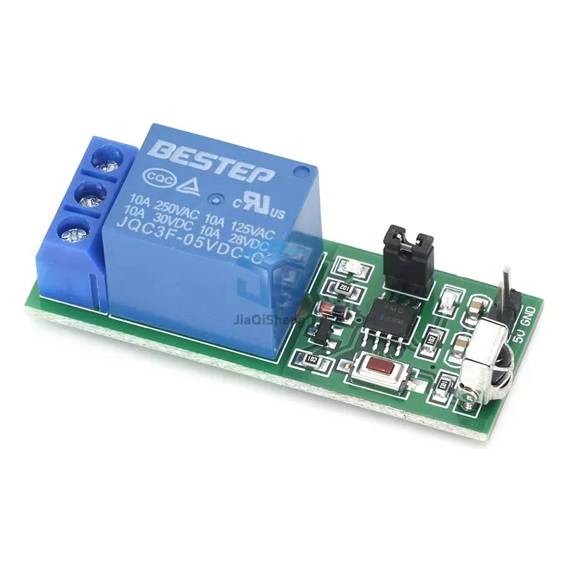 IR 1 Channel Infrared Receiver Driving Switch Relay Driver Module Board 5V + Active Remote Controller