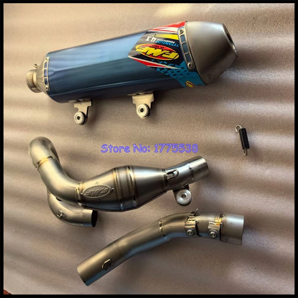 For KTM 250 350 EXC-F XCF-W 2020-2023 for Husqvarna FE250 350 350s 20-23 for GASGAS EC250F EC350F Motorcycle Exhaust Full System