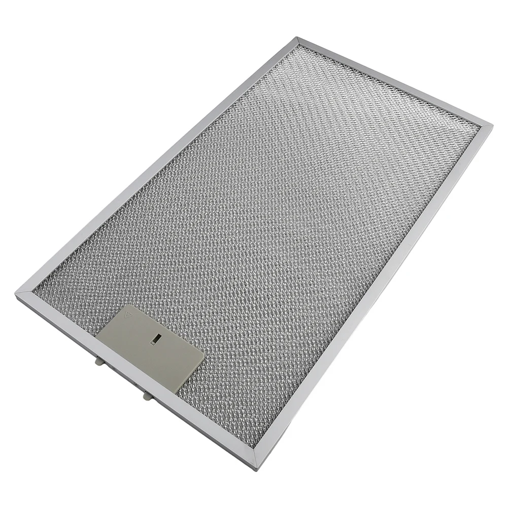 Silver Cooker Hood Filter Filter Extractor Lasting And Long Lasting Vent Filter X X Mm Aluminized Grease Filtration