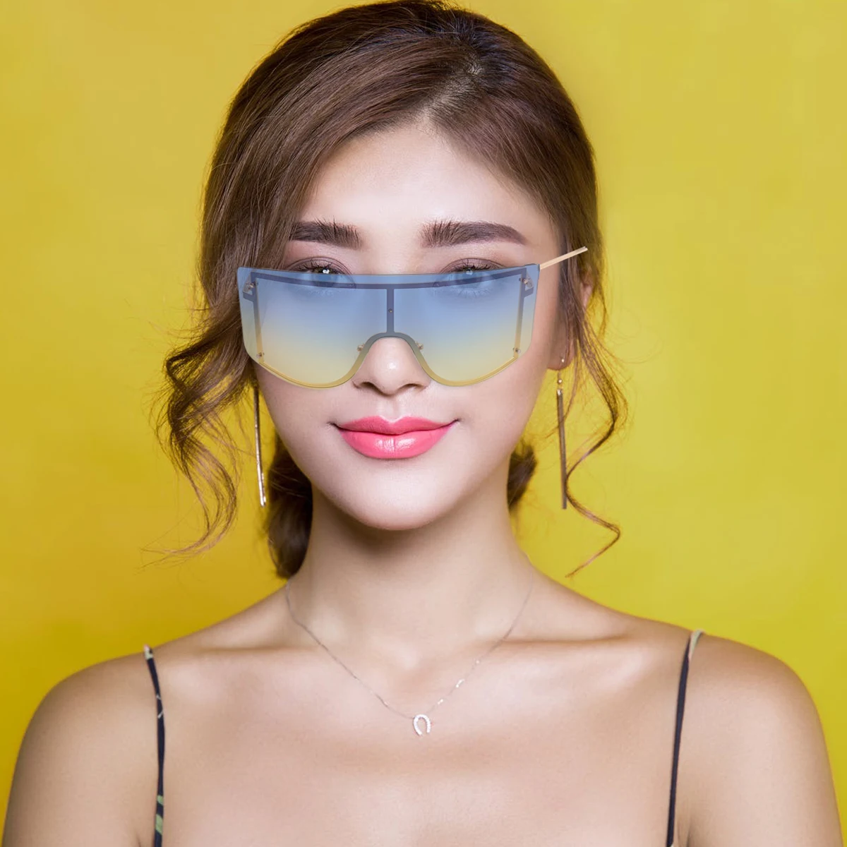 

Sunglasses Women Windproof Goggles Frauen Sonnenbrille European and American Man