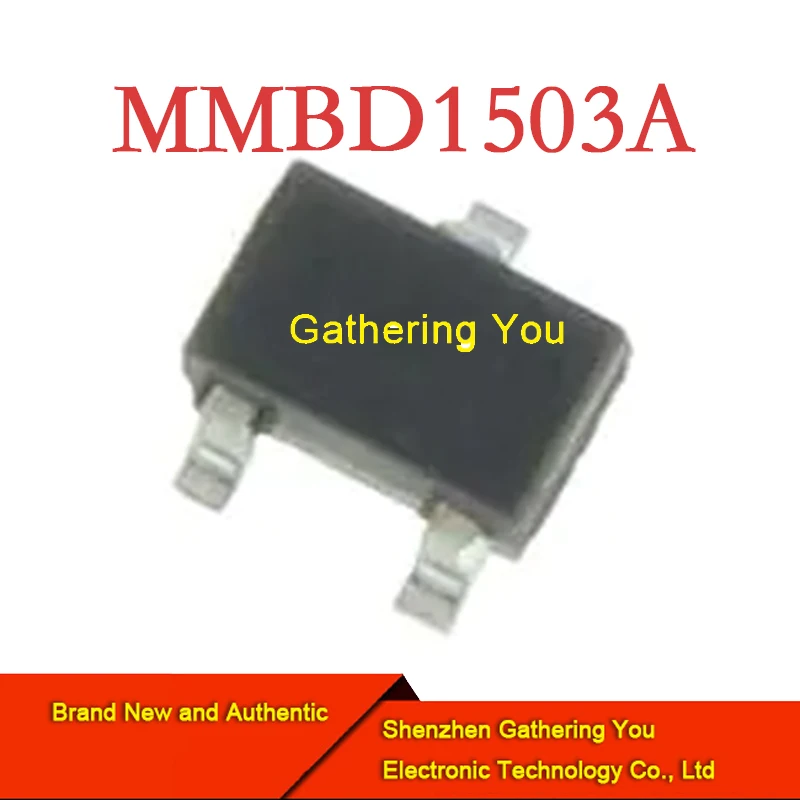 MMBD1503A SOT23 Diodo, interruptor de uso geral, novo autêntico