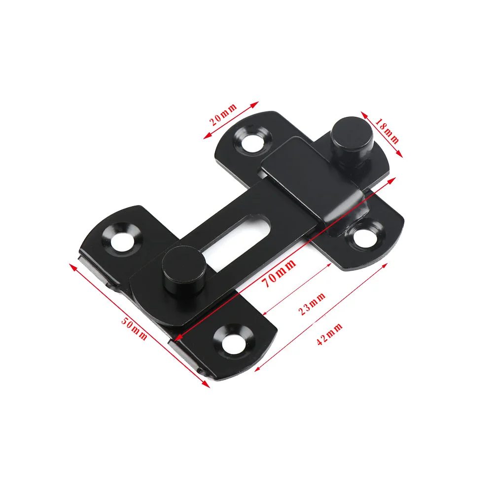 

1pc Stainless Steel Door Bolt Lock Sliding Barn Door Latch Security Lock For Window Cabinet Drawer Shed Wood Metal Doors