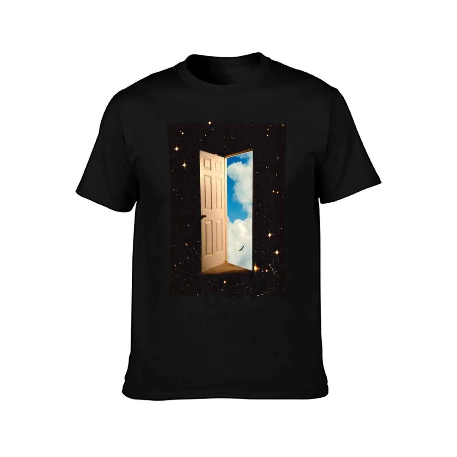 The Portal: From The Stars To The Clouds T-Shirt Plus Size Outdoor Casual Top T-Shirt