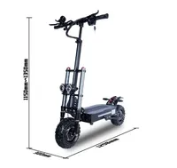 E5B electric scooter 6000W60V40AH folding fast off-road electric scooter 11 inch 85 km/h electric scooter