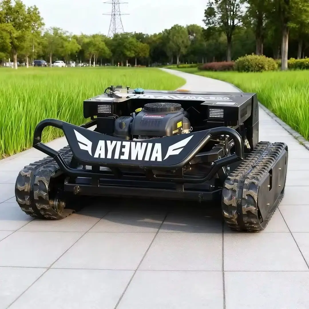 

Робот-трактор с дистанционным управлением и газонокосилкой-измельчителем, сертифицированный CE Euro V, для любых типов местности, быстрая доставка для больших газонов, дворов и ферм