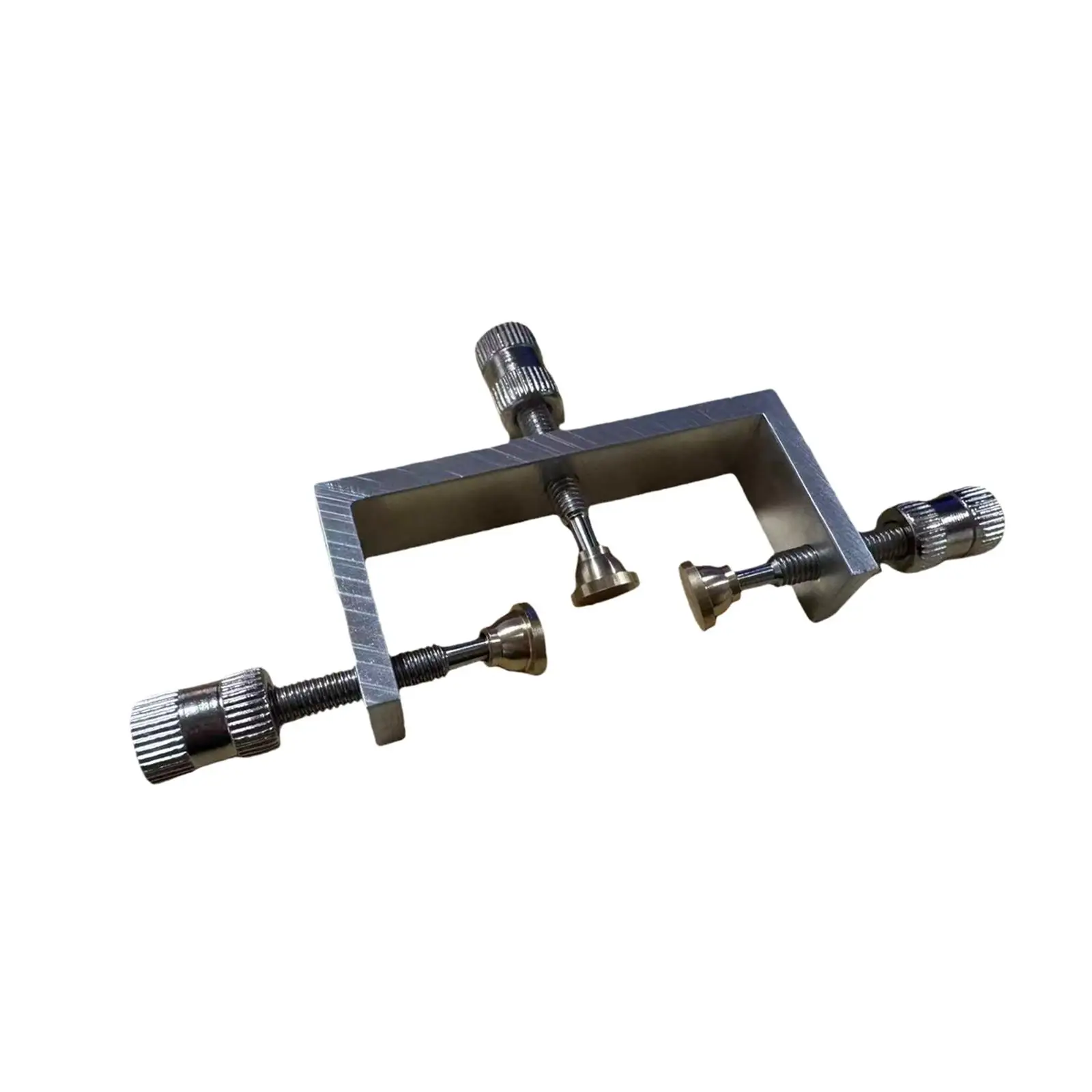 Violin Edges Repair Fixture Aluminum Clamp Three Way Fixing Tool for Cracks and Luthier Instrument Maintenance