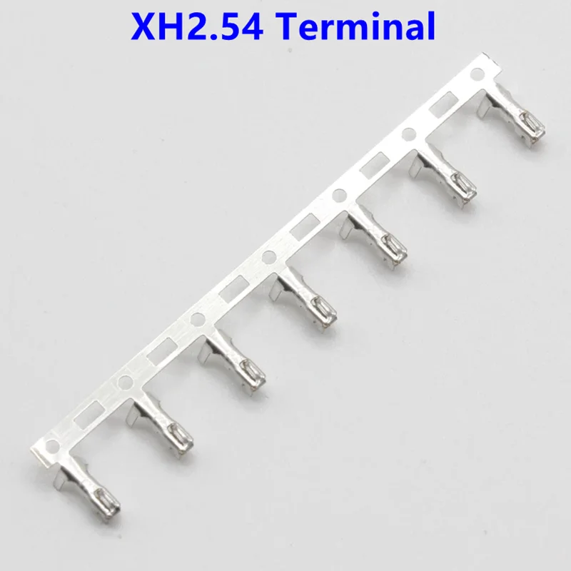 100PCS JST XH2.54 Pin Female Terminals 2.54mm Pitch Connector