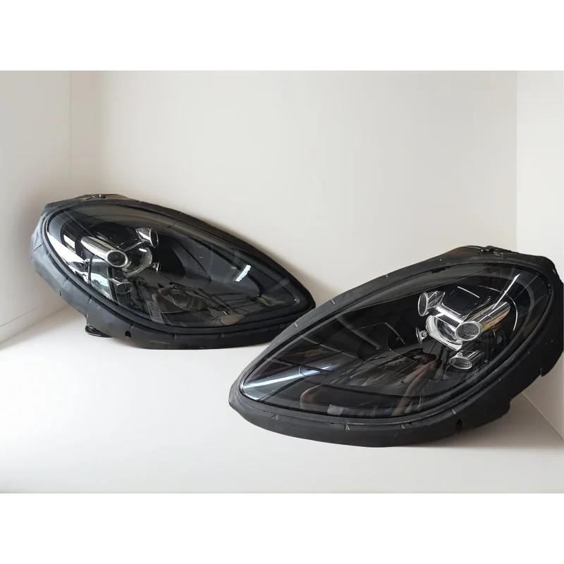 Conjunto de faros LED para Porsche Macan 95B 2019-2025, haz adaptable DRL Premium izquierdo y derecho, Plug Play de alta intensidad, ajuste OEM
