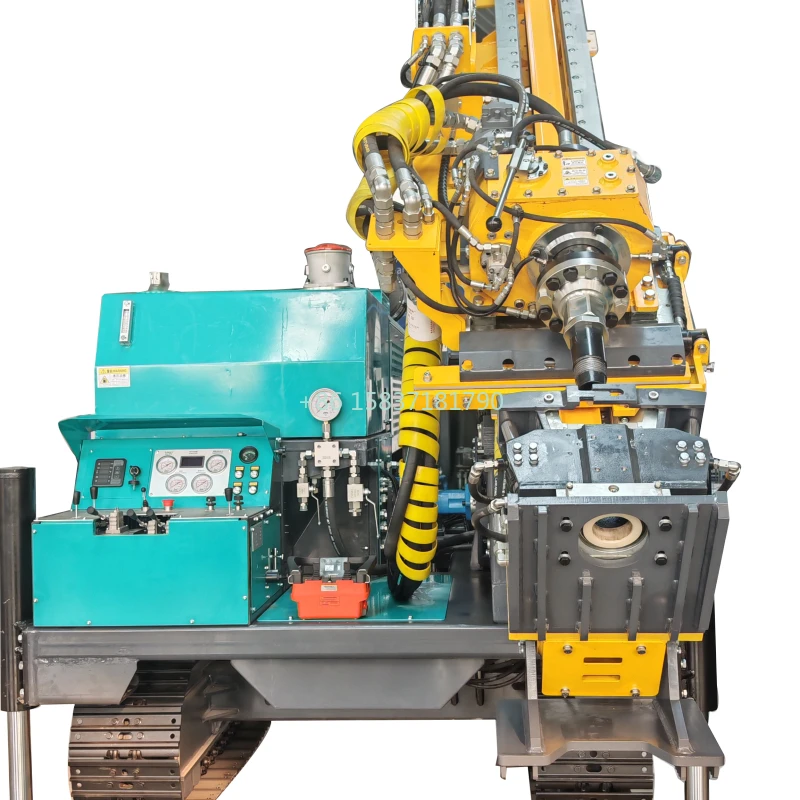 Hydraulic Crawler Drilling Rig Multifunctional Mining Air Core Drill Rig Sample Trailer Mounted Geological Core Drilling Rigs