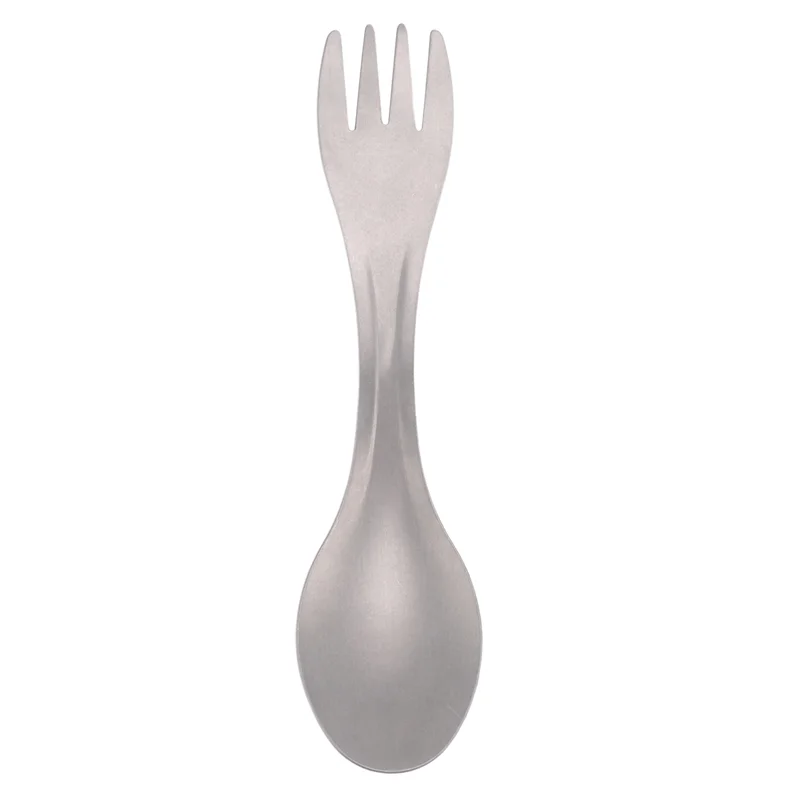 ABMI-Pure Titanium Outdoor Camping Picnic Hiking Cookware Backpack Spork Spoon Fork,