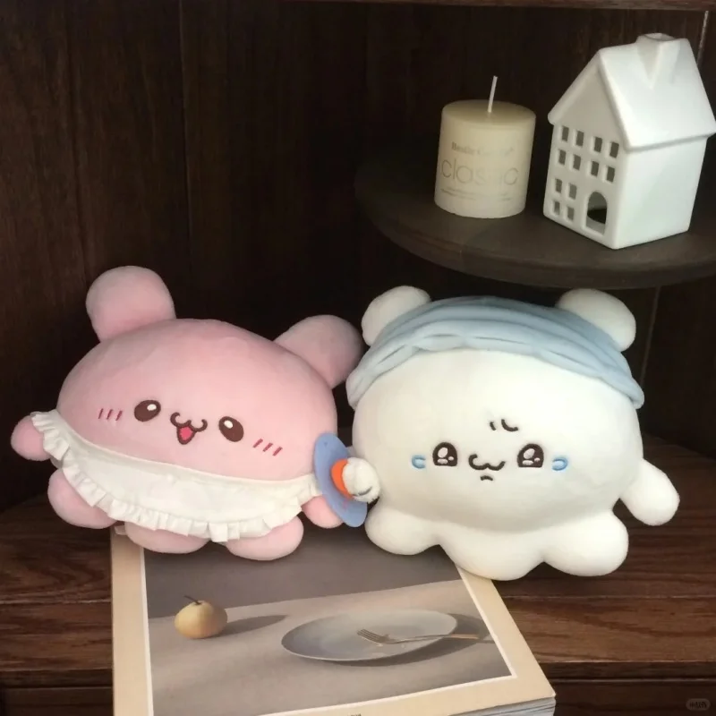 Official Loveez Cute Crying Face Soft Plush Doll Stuffed Animal Anime Peripheral Hug Pillow Home Desktop Decor Birthday Gifts