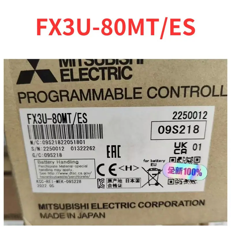 Brand  new  FX3U-80MT/ES   controller