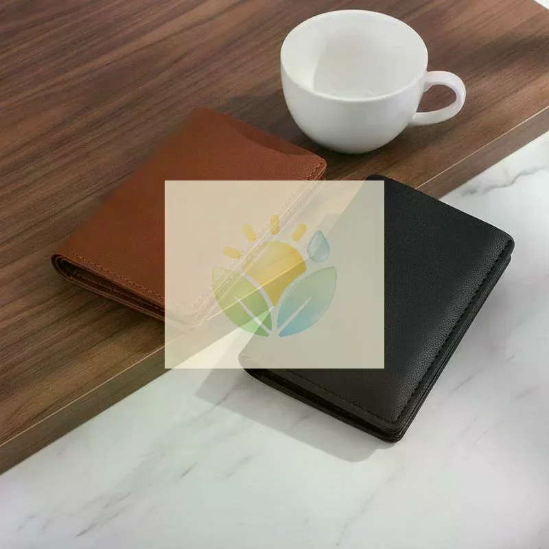 Lightweight Women's Small Short Wallet Solid Color PU Leather Button Closure Slim Purse for Travel Commute Daily Use