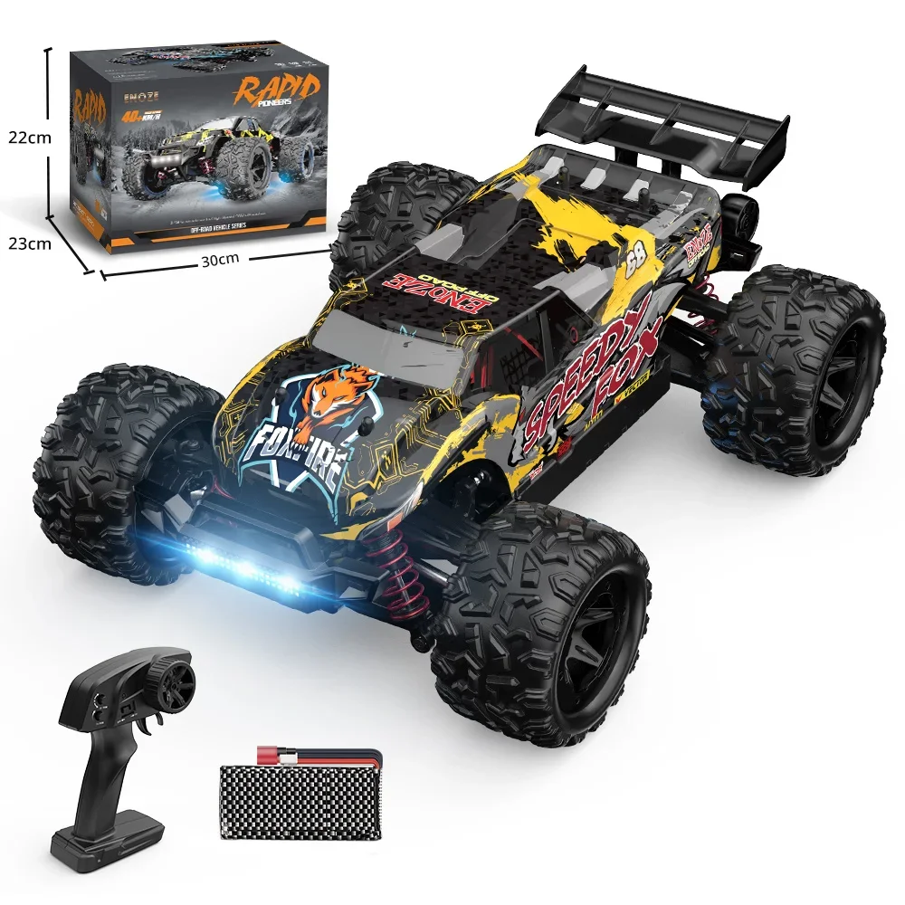 1:18 Full-Scale 4WD RC Car - High-Speed Off-Road Climbing Racing Pickup Truck