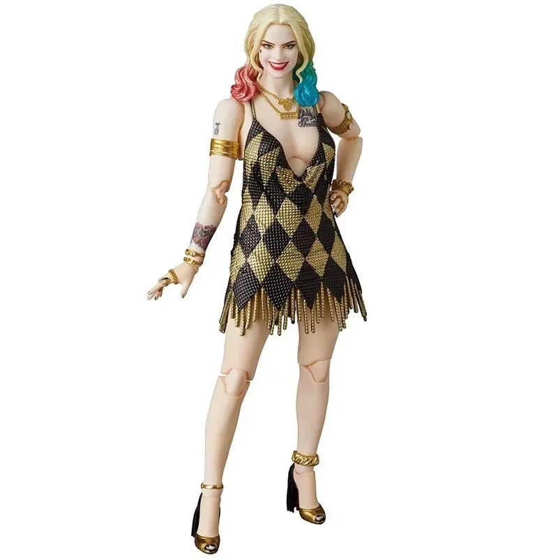 Marvel Legends Anime MAFEX042 Harley Quinn Movable Action Figure Hobby Collectible Model Toy Figures gifts Dance version