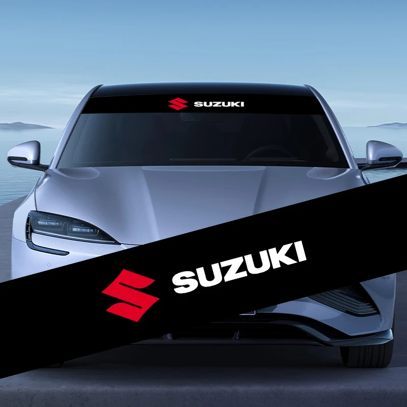 

1pc Car Front and Rear Windshield Reflective Stickers Styling for Suzuki Swift Samurai Vitara SX4 Jimny Alto Kaiser Ingnis DZire
