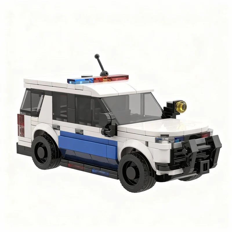 

270pcs MOC Chevroleteed Tahoe Police Pursuit Vehicle City Model Building Blocks Construction Toys Christmas Gifts Brick Kids