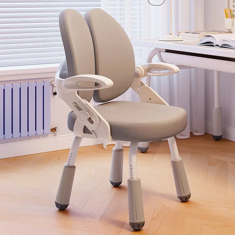 New Model Durable Study Chair Student Homework Writing Chair Household Sitting Position Adjustable Lift Back Seat