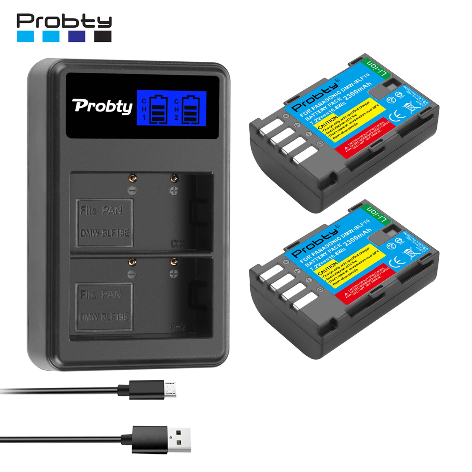 DMW-BLF19 DMW-BLF19E DMW-BLF19PP BLF19E Аккумулятор + двойное зарядное устройство с ЖК-дисплеем для Panasonic Lumix GH3 GH4 GH5 DMC-GH3 DMC-GH4 DMC-GH5